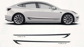 Tesla Model 3 Side Stripes Decals
